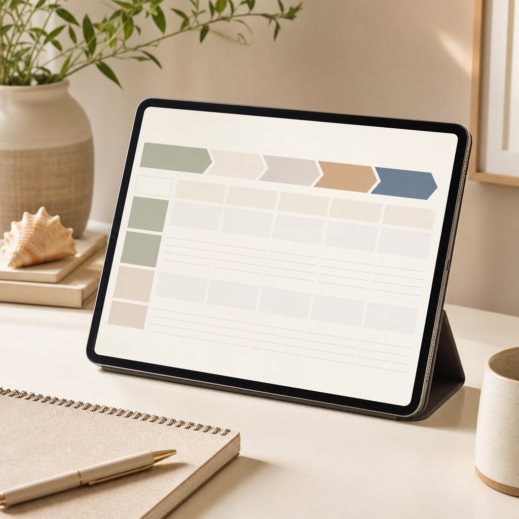 Guest Experience Planning Template preview